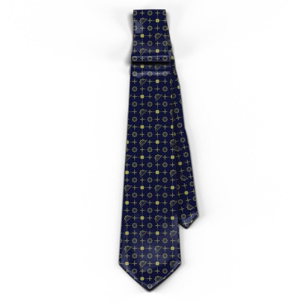 Cravate Chogan Bleu Nuit