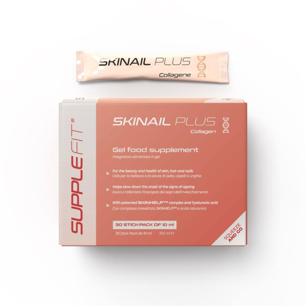 SKINAIL PLUS -Complément alimentaire en gel pour la peau, les cheveux et les ongles - 300 ml