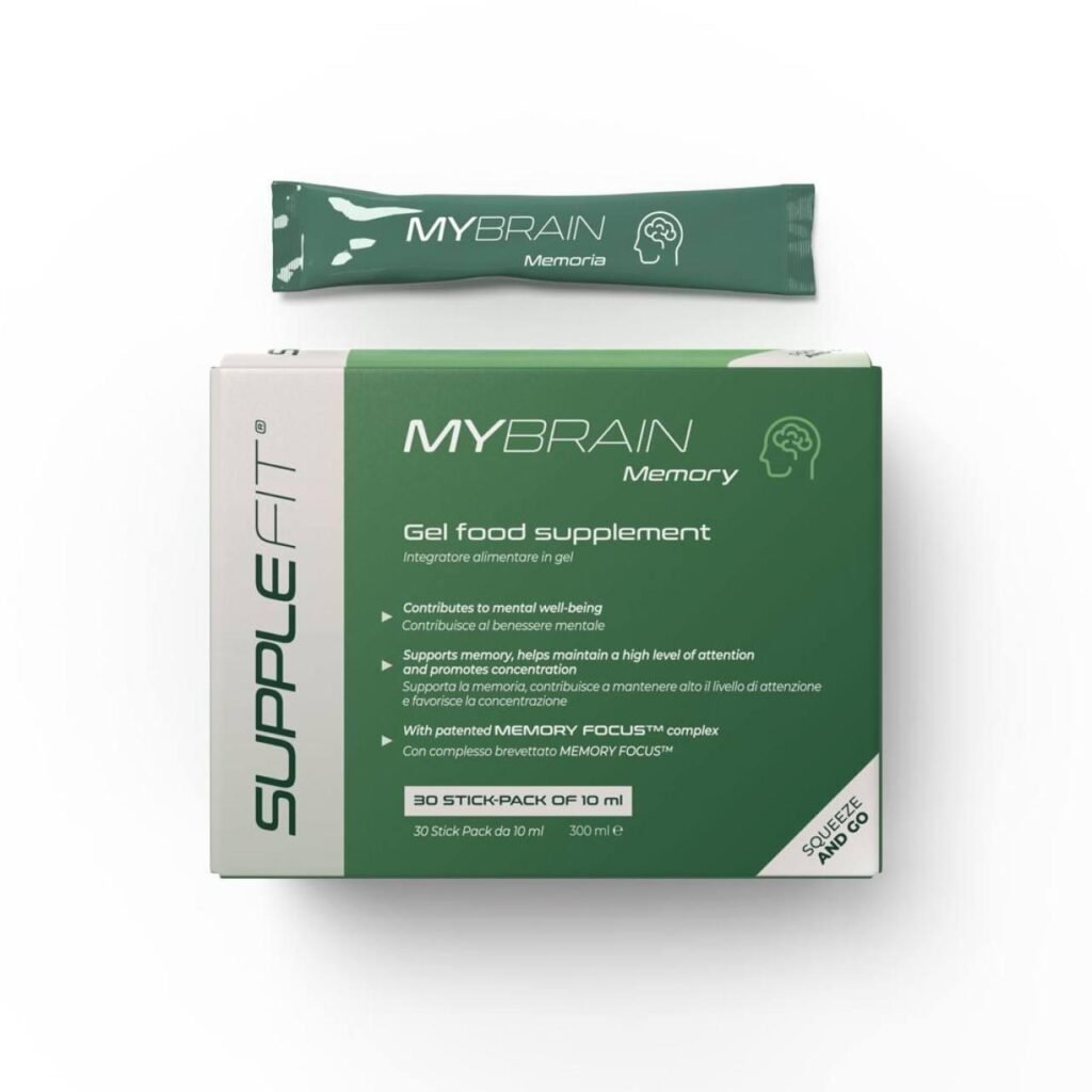 MYBRAIN - complément alimentaire en gel pour la mémoire et la concentration - 300 ml