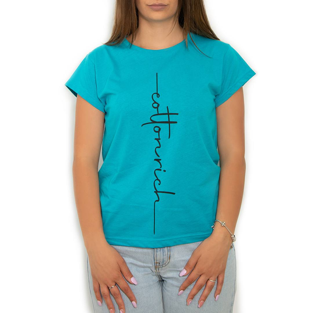 t-shirt-cotton-rich-basic-vert-emeraude-classic