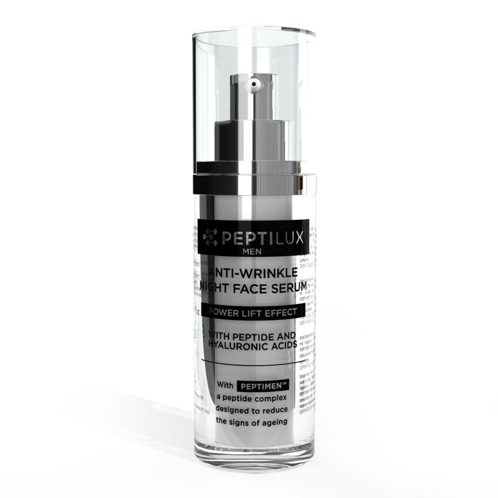 Peptilux Men - Sérum de nuit anti-rides pour le visage 'power lift effect' avec PEPTIMEN™