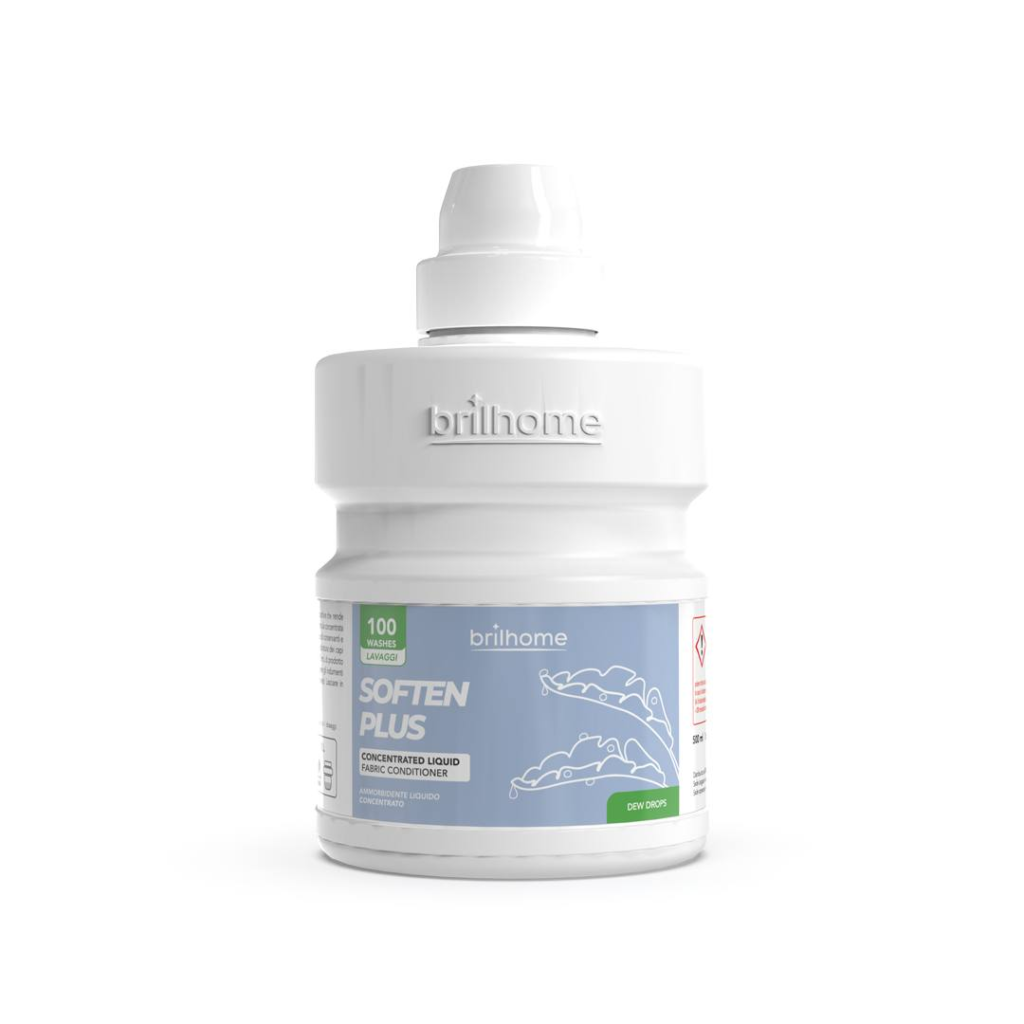 Soften Plus 'Rosée fraîche' - Adoucissant liquide concentré (VEGAN)